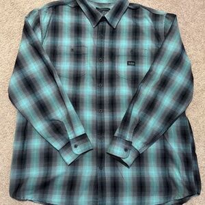 mens sullen art collective button down 3xl